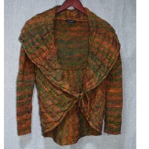 Silvia Novelli Women’s Small Hand-Knit Wool Blend Sweater Made in Italy